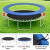 12FT Trampoline Replacement Safety Pad Universal Trampoline Cover Blue