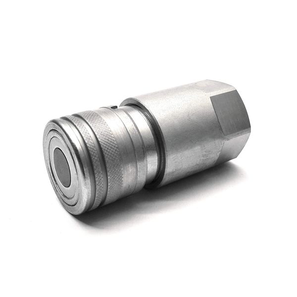 Hydraulic Flat Face Quick Coupler - 1 1/16" -12 UNF (3/4" SAE) JCB 45/920047