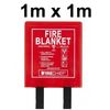 Hard Case Fire Blanket 1.0x1.0 FireChief UK