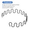 sourcing map Springs 23.6 Inch Sofa Replacement Kit, Black