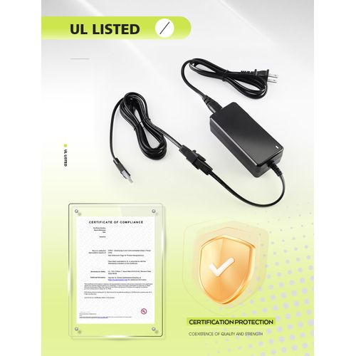 Riamch Adjustable Bed Base Power Supply Adapter, UL Listed Electric Bed Power Cord Kit Replacement, 29V Fits for Ergo, Extend, Sealy Ease or Ease 2.0 and Serta New Generation