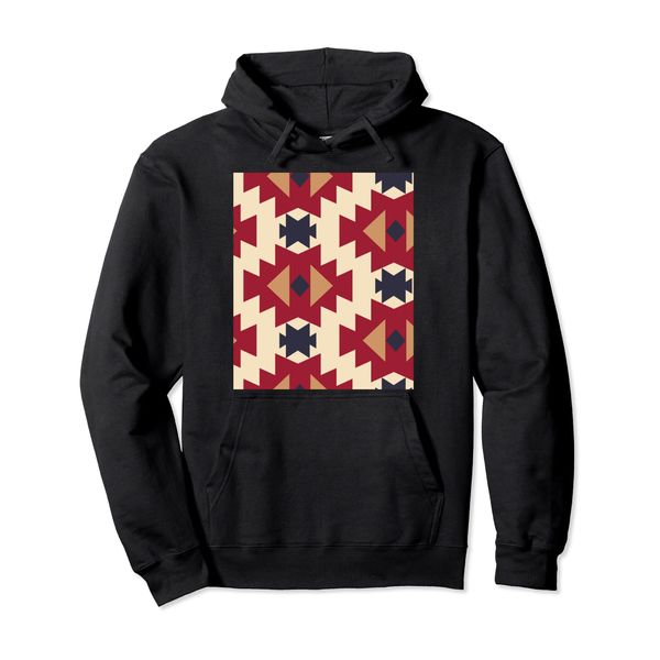 Bohemian Boho Style Summer Decor Tribal marokkanisches Muster Pullover Hoodie