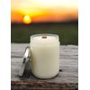 Wood Wick * PERFECT PEAR * scented Leah's Lite Candle * 16oz