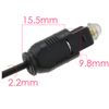 kenable TOS Link TOSLink Optical Digital Audio Cable 2.2mm Lead 2m