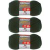 BERNAT SOFTEE CHUNKY- PACK OF 3 BALLS - 100G EACH BALL - DARK GREEN