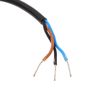 uxcell M8 Female Straight 3 Pins Connector Aviation Socket Electrical Cable 2M Long
