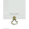 ALURA Roller Window Shade SNAP-ON Metal Ring Pull - Large with Brass Finish - NO Tools Required!