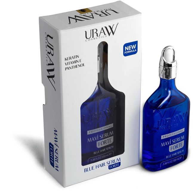 Uraw Blue Hair Serum Forte Hair Loss Regrowth 100 ML - FREE EXPRESS SHIPPING