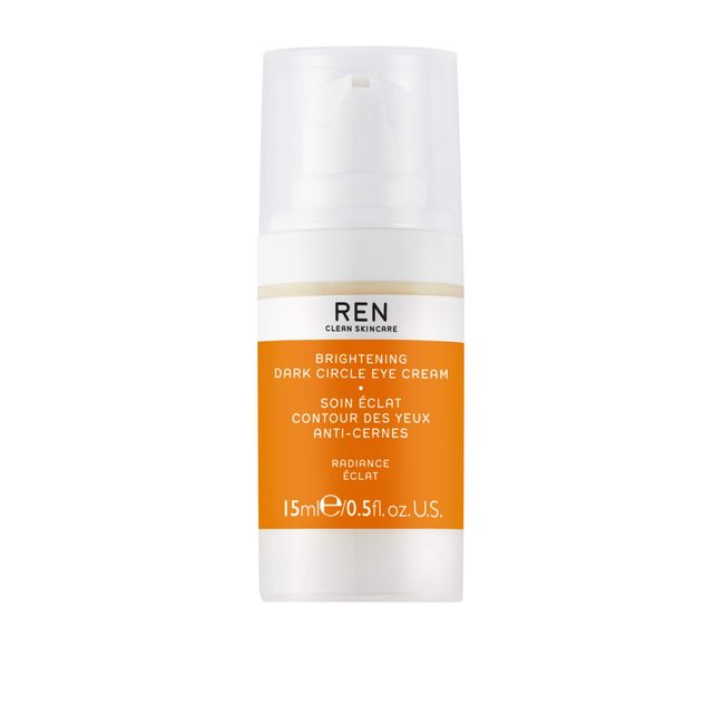 REN Clean Skincare - Radiance Brightening Dark Circle Eye Cream - Brightening Eye Cream for Sensitive Skin with Hyaluronic Acid, Reduces Dark Circles, Cruelty-Free & Vegan