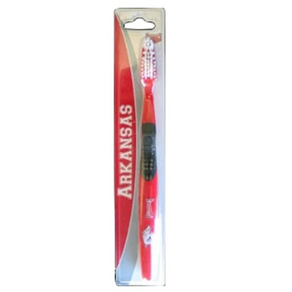 Arkansas Razorbacks Toothbrush [NEW] NCAA Soft Bathroom Brush Tooth Plastic