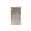 CRL MEL044BN Brushed Nickel Melbourne Wall Mount Offset Back Plate Hinge