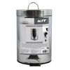 MSV Stainless Steel Pedal Bin, Silver, 5 Litre