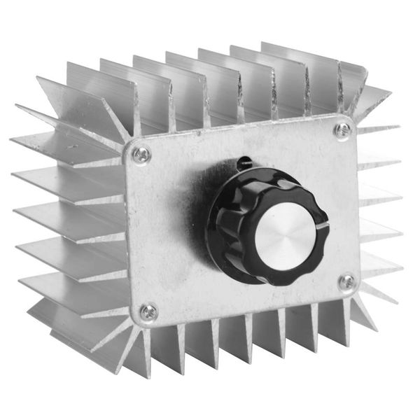Ac 220V 5000W Thyristor Motor Dual Ac Motor Speed Controller 240V Fan Speed Controller Speed Control Adjustable Power Controller For Temperature