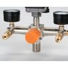 Secbolt Pressure Switch Manifold Regulator Gauges Air Compressor Pressure Switch Control Valve 90-120PSI (Horizontal Switch)