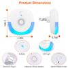 6pcs Ultrasonic  Electronic Repellent Mice Rat Repeller Indoor Use