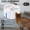 89oz/2.6L Wireless Cat Fountain with Motion Detection & Smart Pump