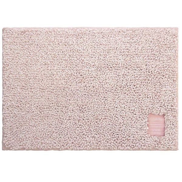 Okato Bathroom Foot Towel Mat, Pink, 13.8 x 19.7 inches (35 x 50 cm)