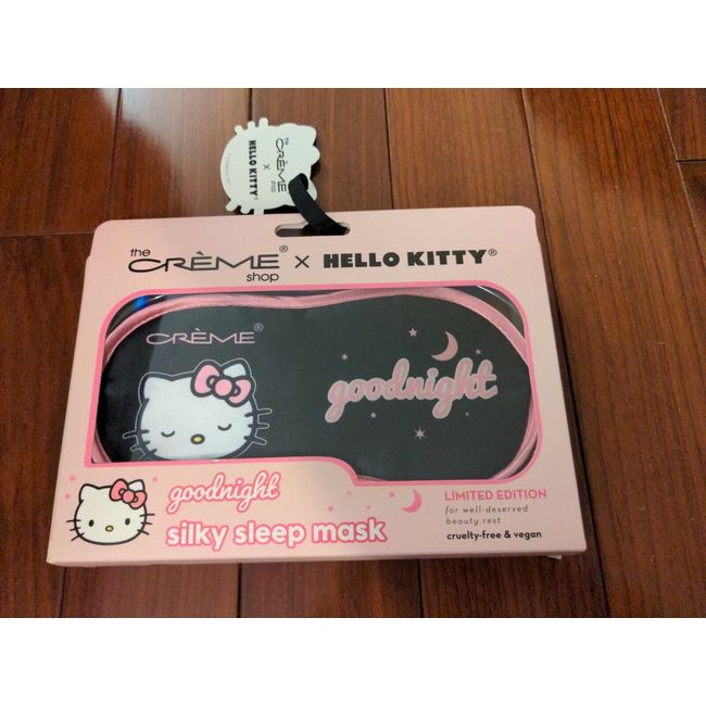 The Creme Shop Hello Kitty Silky Goodnight Sleep Mask LIMITED EDITION NEW