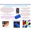 2 Packs Micro Bead Squishy Hypoallergenic Post Surgery Cylinder Roll Pillows Mix