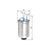 Bosch N6452 - Diesel Filter Car