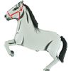 34" WHITE HORSE SHAPED FOIL BALLOON (CS107)