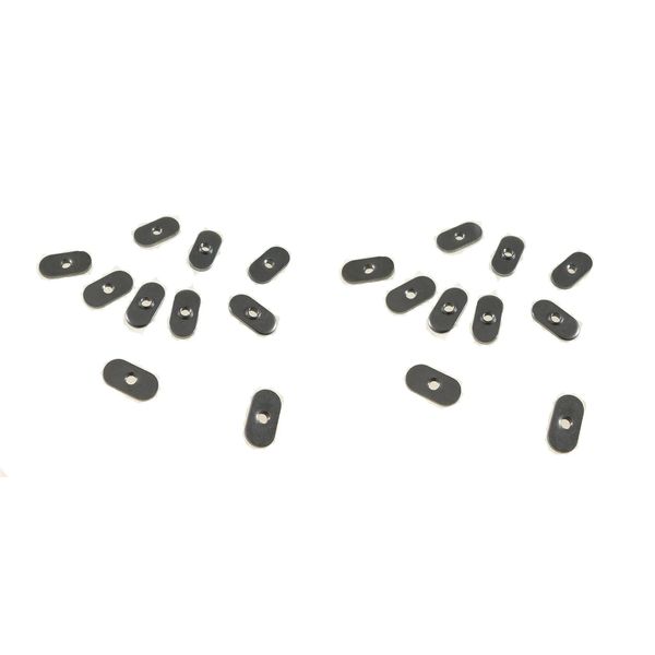 20 Pack 6-32 Spot Weld Nuts - Double Tab - ND 1114