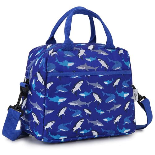 VX VONXURY Lunch Bag for Kids, Cute Lunch Box Bag Insulated Thermal Lunch Tote Bag for Boys Girls with Removable Shoulder Strap