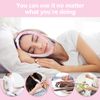 VIKSAUN Facial Strap, Tape Double Chin Reducer, V-Line Chin Cheek Lift Up Band, Facial Lifting Belt Anti Wrinkle Lifting Chin Correction Belt Strap for Women Men (Pink)