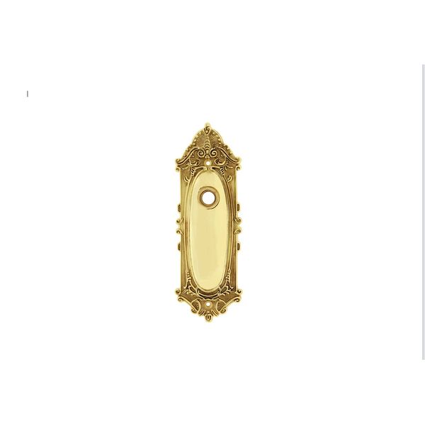 Vintage Victorian Style Backplate 2700-PB Solid Brass