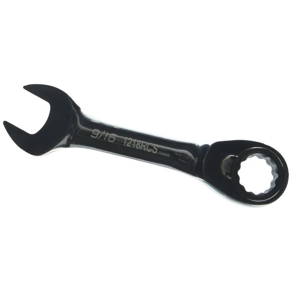 Williams 1218RCS 9/16-Inch Stubby Reversible Ratcheting Combination Wrench, 12 Point