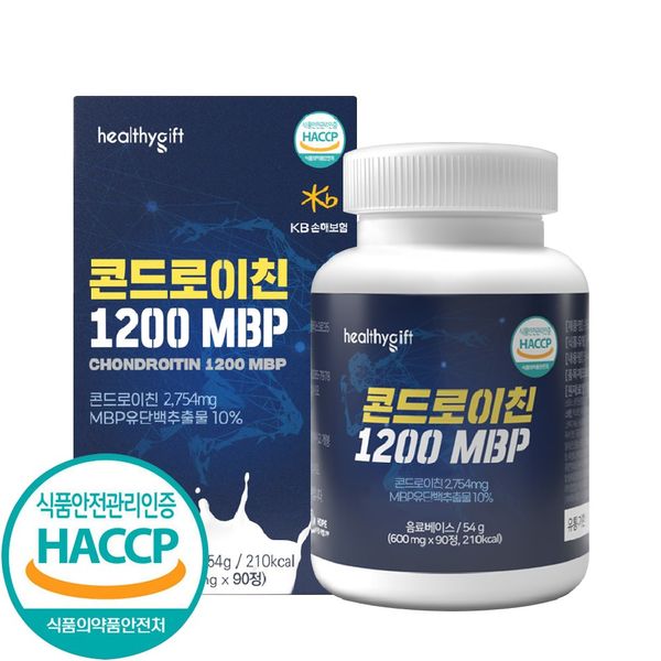 [Launch Special] Chondroitin 1200 MBP MFDS HACCP Certified Shark Cartilage Powder Milk Protein Extract 90 Tablets Discount Price, 4ea