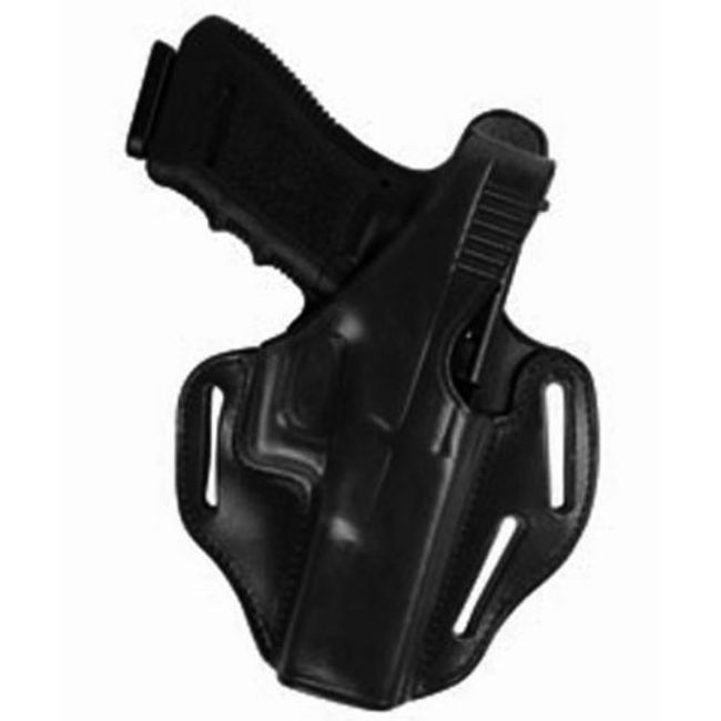 BIANCHI 77 Piranha Size 11 Holster Fits Glock 19/23 (Black, Right Hand)