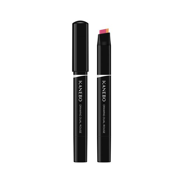 Kanebo Drawing Dual Rouge 51 Lipstick, Neon Flamingo