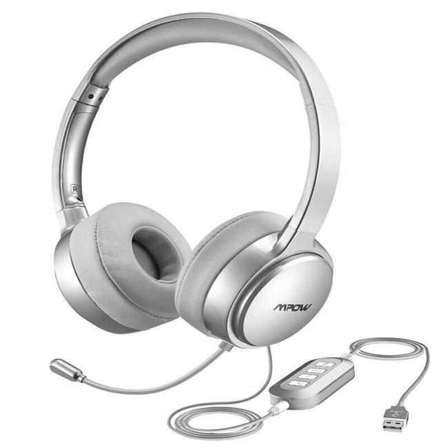 Mpow 071 USB Headset/3.5mm PC Computer Headset with Microphone Noise Cancelling