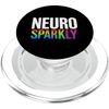 NEURO SPARKLY Bold Typographic PopSockets PopGrip for MagSafe