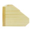 Solid Wood Pine Wall Mounted Towel Rail Holder Rack 100 cm