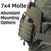 Tactical Laser Cut MOLLE Drop Leg Platform Universal Adjustable Drop Leg Panel for Either Left/Right Leg (MC)