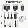 10pcs Diamond Core Drill Bits Set Porcelain Ceramic Tile Marble Hole Saw Set Kit
