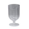 We Can Source It Ltd - Plastic Wine Glasses 125ml & 175ml | One Piece | Recyclable - 280 Glasses (Full Case)