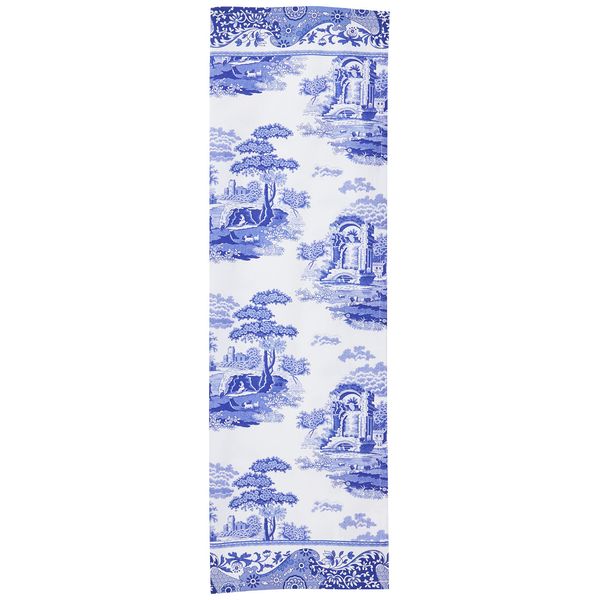 Portmeirion Home & Gifts Tea Towel, 100%-cotton, Blue & White