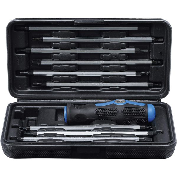 BGS Diy 7988 | Screwdriver Set with interchangeable Blades | 11 pcs.