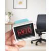 WAFJAMF Paid Stamp–Pre-Inked Message Stamp Self Inking Rubber Stamp Red Ink-Medium