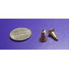 Brass #8  Phillips Flat Head Wood Screw x .500" Length, 100 Pcs