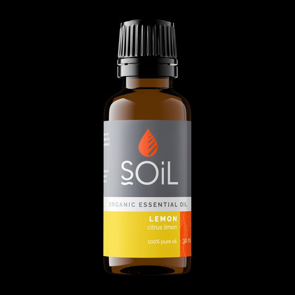 Organic Lemon Essential Oil (Citrus Limon) 30ml