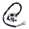 Motorcycle Blinker Switch Motorcycle Function Switch, Motorcycle Handlebar Switch Horn Turn Switch Blinker Switchs for 22mm Handlebar Motorcycle Handlebar Switch