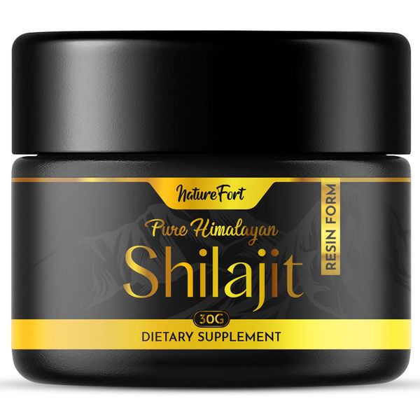 Shilajit, Organic Himalayan Shilajit Resin 30g – Rich in Fulvic Acid & 85+ Essential Minerals, Boosts Energy, Stamina & Immune Health, 100% Pure, Vegan-Friendly, Lab-Tested for Quality