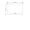 Audio Cassette Tape case Clear/Clear Square Edge Audio Cassette Tape Storage Single