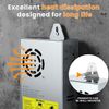 Silver Transformer Dual Input Voltage Ac 110V 220V 600W 50A Power Supply