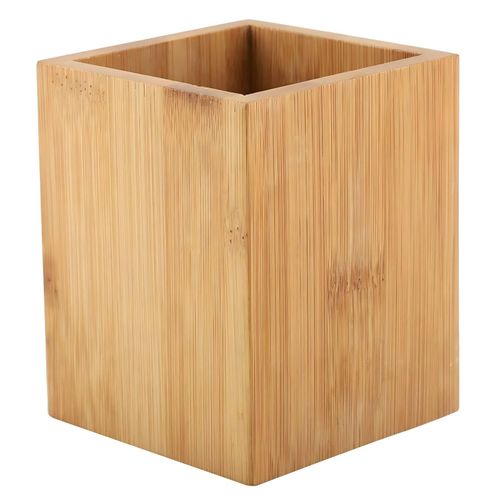 VIFERR Wooden Pen Holder Bamboo Pen Holder Desk Wooden Pen Holder Pens Organiser Bamboo Desk Pen Holder Office School Storage Box
