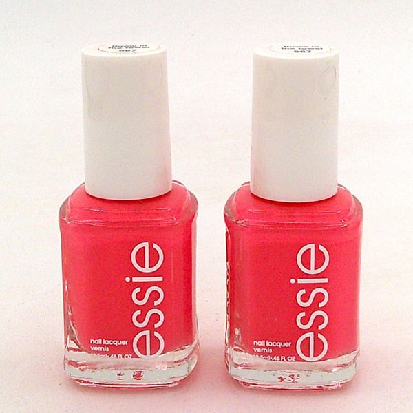 2 PACK - Essie Nail Polish Lacquer 567 Throw in the towel (Rosy Pink) 0.46 fl oz